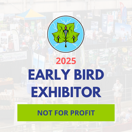 Expo Booth 2025 - Ultra Early Bird - Not for Profit (annual budget > $250k)